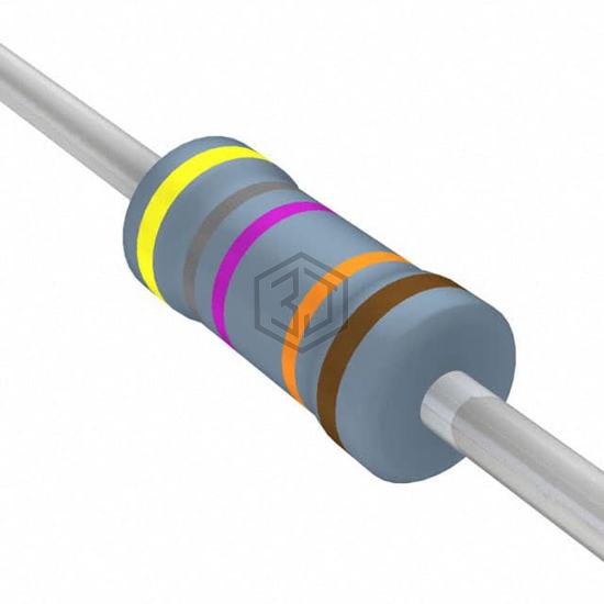 MFR100FRE52-487K - YAGEO - Through Hole Resistors