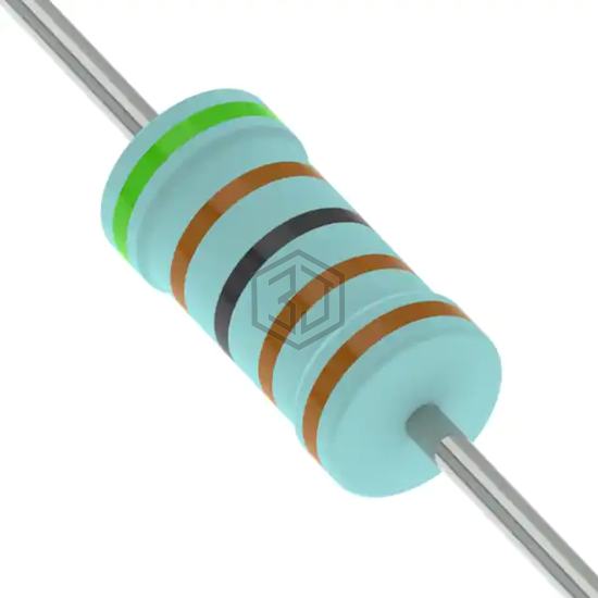 MF0207FTE52-5K1 - YAGEO - Through Hole Resistors