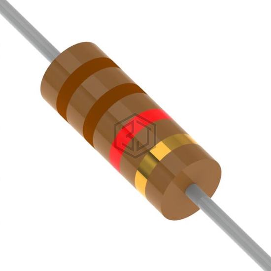 RC12JB1K10 - Stackpole Electronics Inc - Through Hole Resistors