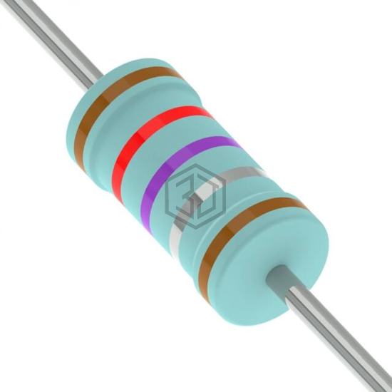 MF0207FRE52-1R27 - YAGEO - Through Hole Resistors