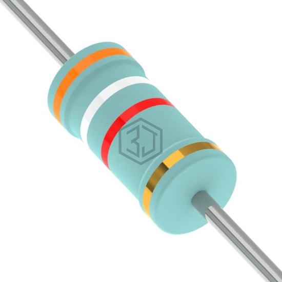 FC0204JT-52-3K9 - YAGEO - Through Hole Resistors