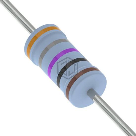 MFR50SFBF52-387R - YAGEO - Through Hole Resistors