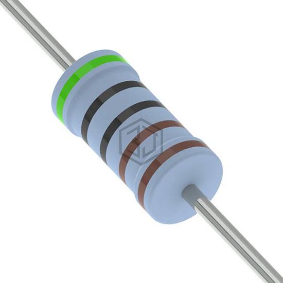 MFR25SFBE52-5K - YAGEO - Through Hole Resistors