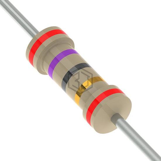 CFR-12GR-52-27R - YAGEO - Through Hole Resistors