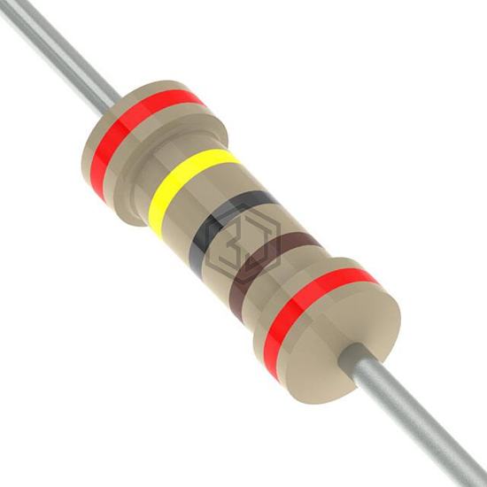 CFR-12GR-52-2K4 - YAGEO - Through Hole Resistors