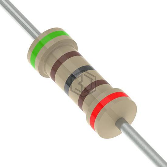 CFR-12GR-52-5K1 - YAGEO - Through Hole Resistors