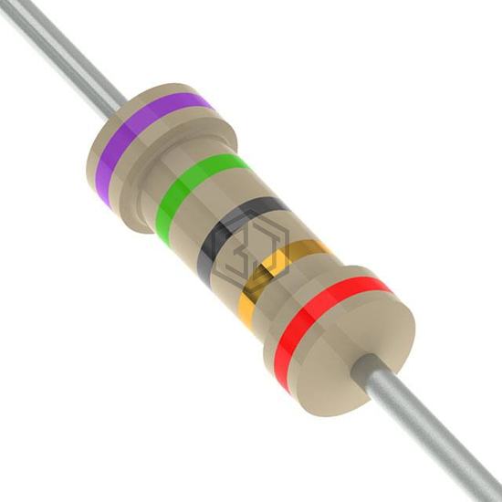 CFR-12GR-52-75R - YAGEO - Through Hole Resistors