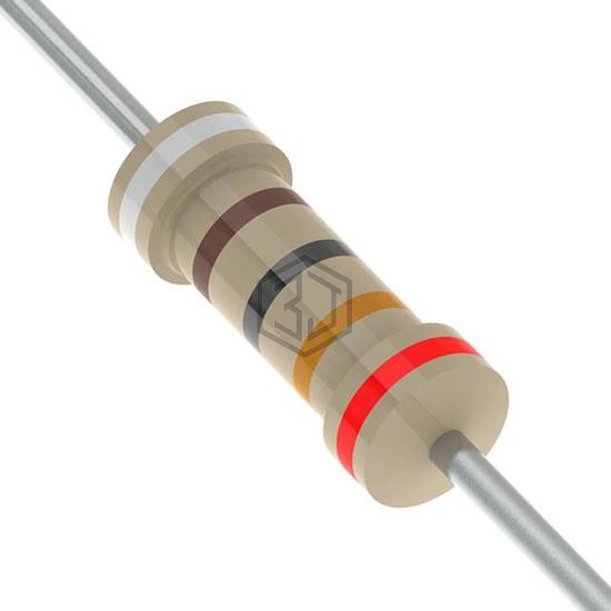 CFR-12GR-52-910R - YAGEO - Through Hole Resistors
