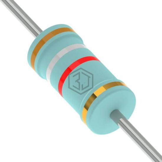 MF0207JT-52-3K9 - YAGEO - Through Hole Resistors