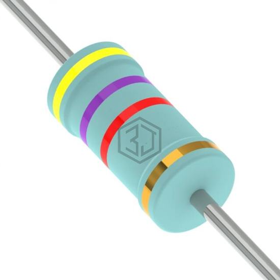 MF0207JT-52-4K7 - YAGEO - Through Hole Resistors