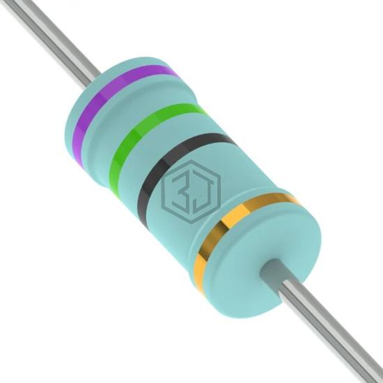 MF0207JT-52-75R - YAGEO - Through Hole Resistors