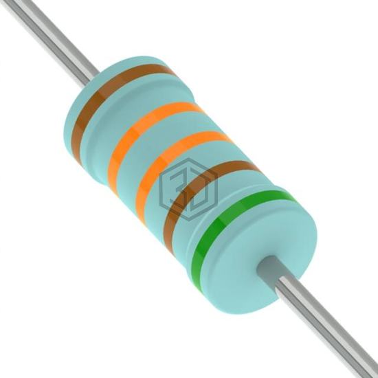 MFR50SDRE52-1K33 - YAGEO - Through Hole Resistors