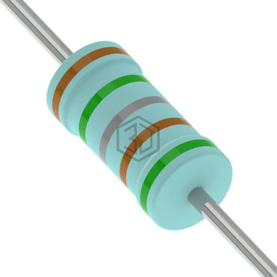 MFR50SDBE52-1K58 - YAGEO - Through Hole Resistors