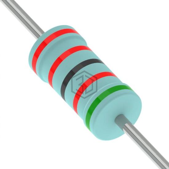 MFR-25DRE52-22K - YAGEO - Through Hole Resistors