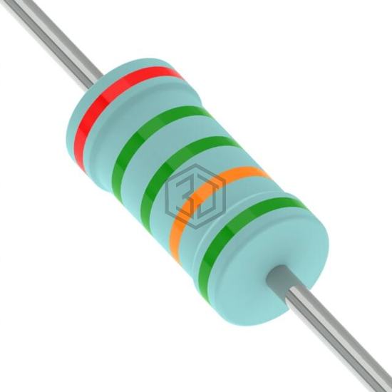 MFR50SDBE52-255K - YAGEO - Through Hole Resistors