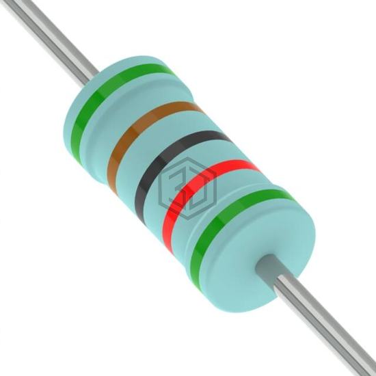 MFR50SDBE52-51K - YAGEO - Through Hole Resistors