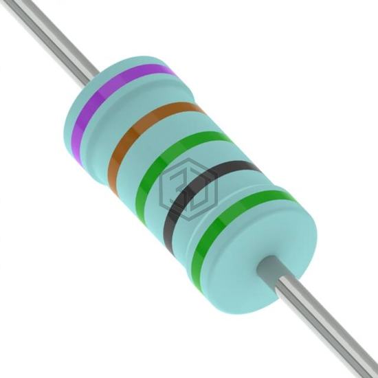 MFR50SDBE52-715R - YAGEO - Through Hole Resistors