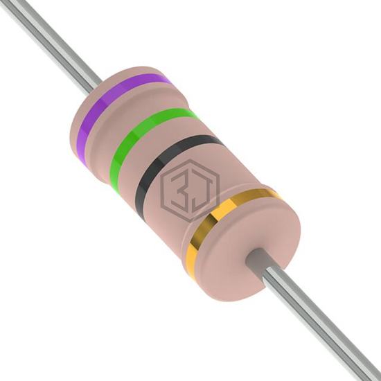FMP3WSJT-73-75R - YAGEO - Through Hole Resistors