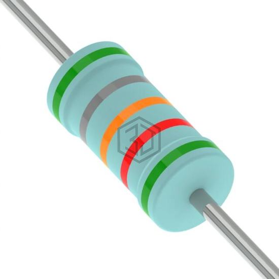 MFR50SDBE52-58K3 - YAGEO - Through Hole Resistors