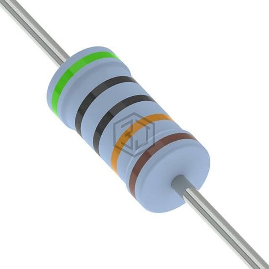 MFR1WSFBF52-500K - YAGEO - Through Hole Resistors
