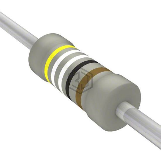 LR1F499R - TE Connectivity Passive Product - Through Hole Resistors