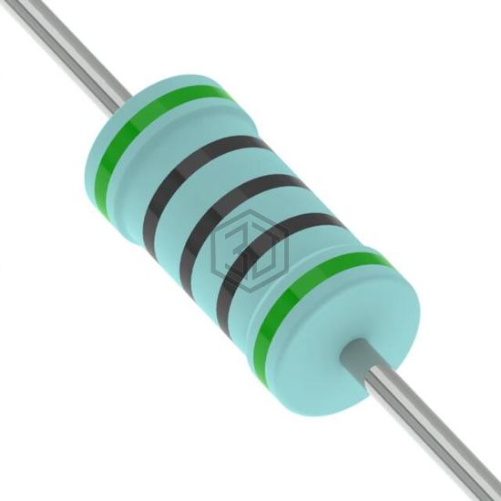 MFR50SDRD52-500R - YAGEO - Through Hole Resistors