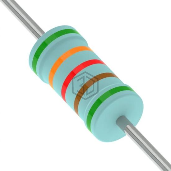 MFR50SDBD52-5K32 - YAGEO - Through Hole Resistors