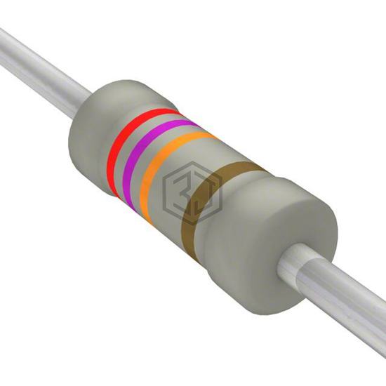LR1F27K - TE Connectivity Passive Product - Through Hole Resistors