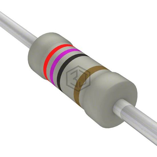 LR1F27R - TE Connectivity Passive Product - Through Hole Resistors