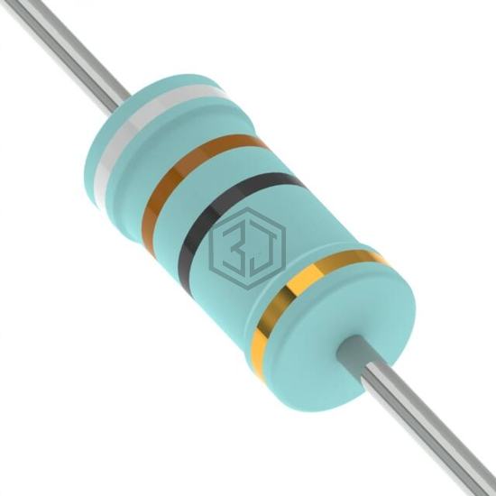 KNP100JT-52-91R - YAGEO - Through Hole Resistors