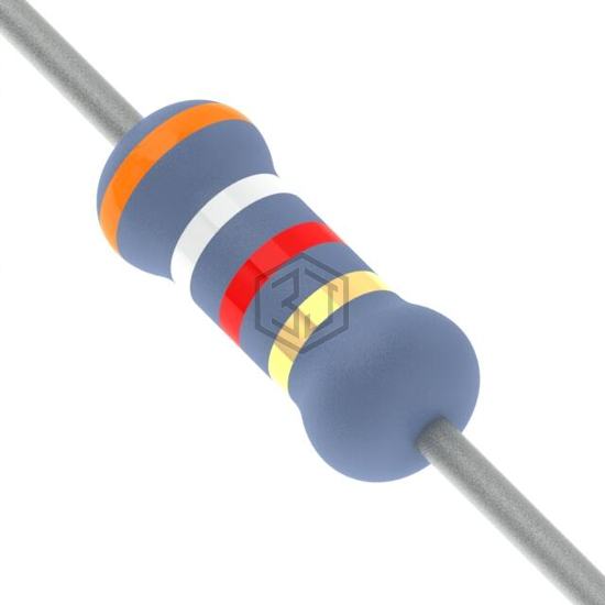 RSF1JT3K90 - Stackpole Electronics Inc - Through Hole Resistors