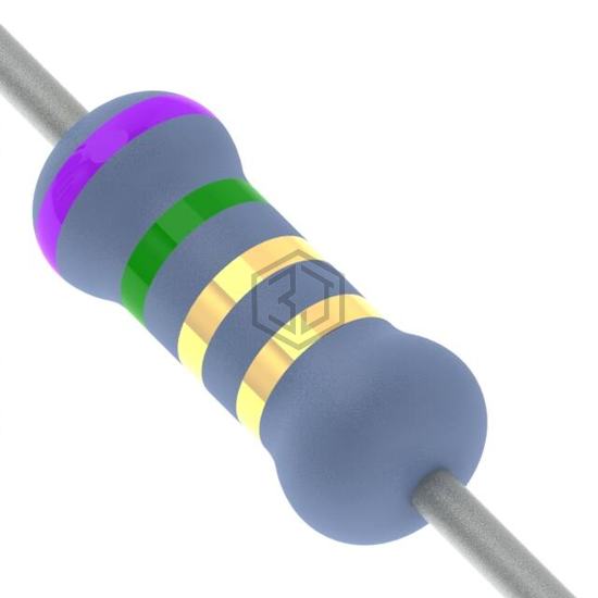 RSF1JA7R50 - Stackpole Electronics Inc - Through Hole Resistors