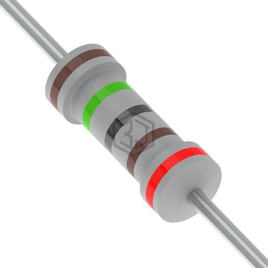 RSF-50GR-52-1K5 - YAGEO - Through Hole Resistors