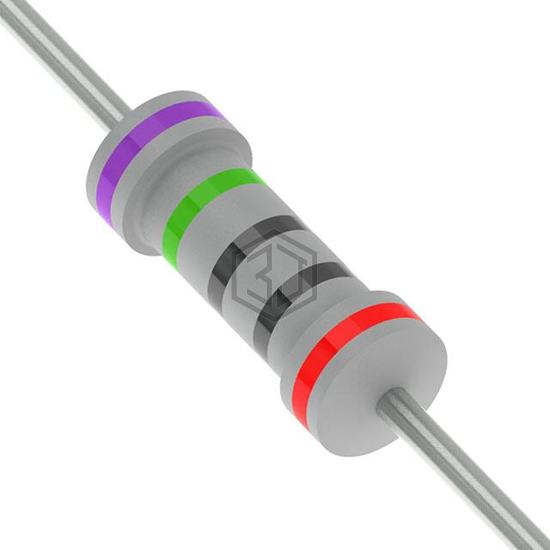 RSF-50GR-52-750R - YAGEO - Through Hole Resistors