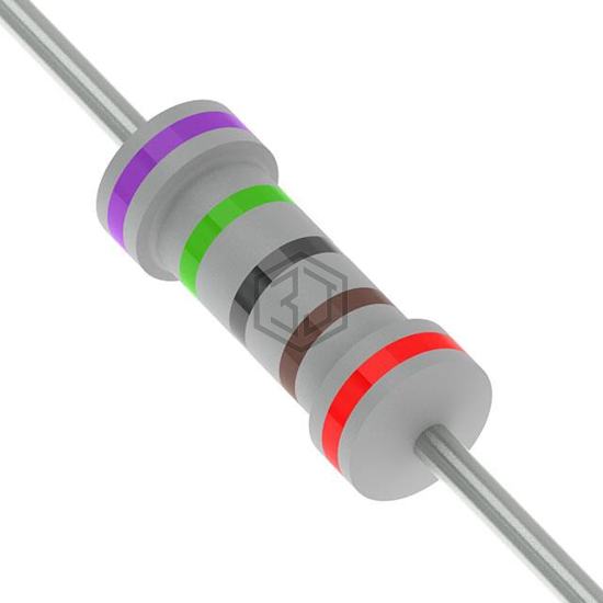 RSF-50GR-52-7K5 - YAGEO - Through Hole Resistors