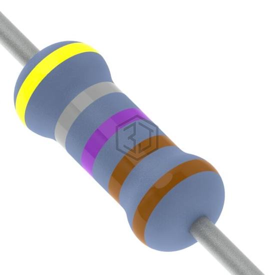 RSMF1FT4K87 - Stackpole Electronics Inc - Through Hole Resistors