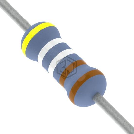 RSF1FT4K99 - Stackpole Electronics Inc - Through Hole Resistors