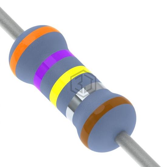 RSMF1FT3R74 - Stackpole Electronics Inc - Through Hole Resistors