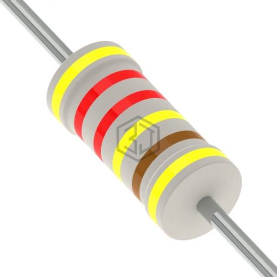 HHV-25FT-52-4M22 - YAGEO - Through Hole Resistors