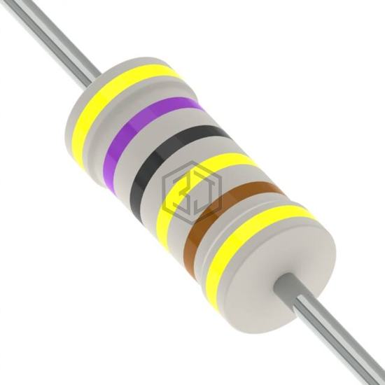 HHV1WSFT-73-4M7Y - YAGEO - Through Hole Resistors