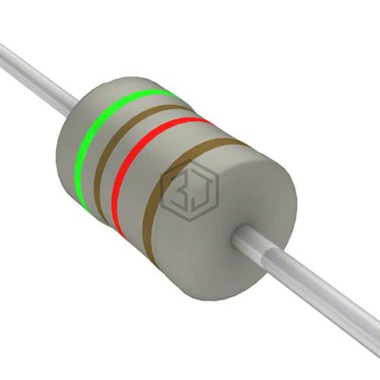 LR2F5K1 - TE Connectivity Passive Product - Through Hole Resistors