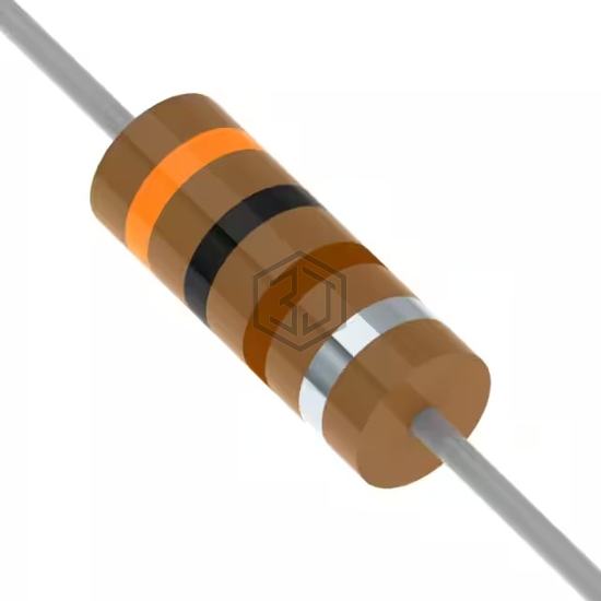 RC12KT300R - Stackpole Electronics Inc - Through Hole Resistors