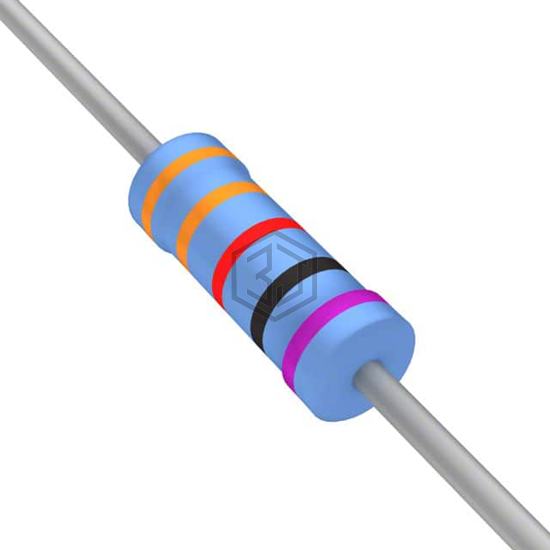 YR1B332RCC - TE Connectivity Passive Product - Through Hole Resistors