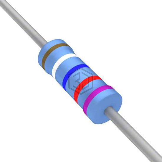 YR1B19K6CC - TE Connectivity Passive Product - Through Hole Resistors