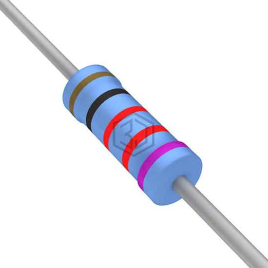 YR1B10K2CC - TE Connectivity Passive Product - Through Hole Resistors