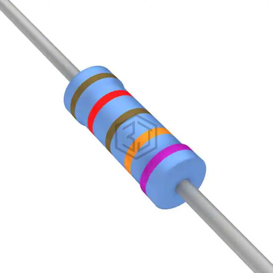 YR1B121KCC - TE Connectivity Passive Product - Through Hole Resistors
