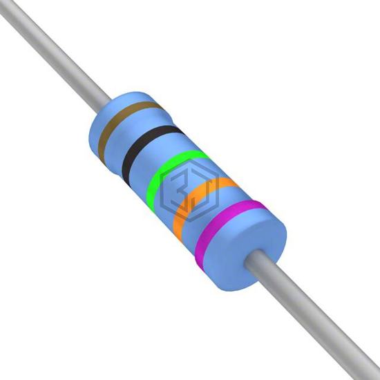 YR1B105KCC - TE Connectivity Passive Product - Through Hole Resistors