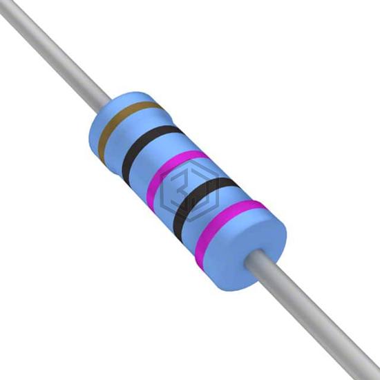 YR1B107RCC - TE Connectivity Passive Product - Through Hole Resistors