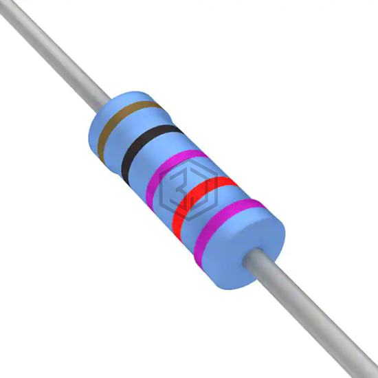 YR1B10K7CC - TE Connectivity Passive Product - Through Hole Resistors