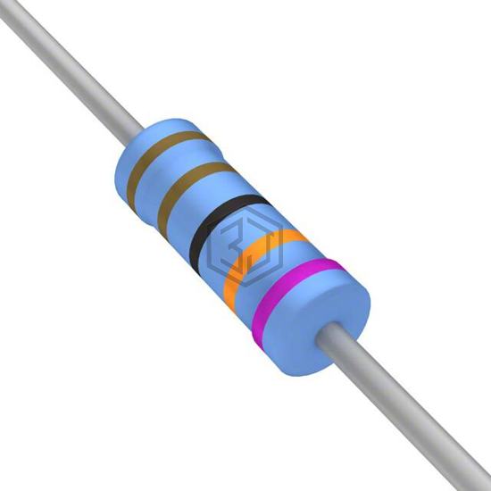 YR1B110KCC - TE Connectivity Passive Product - Through Hole Resistors